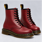 Hattie Lace-Up Ankle Boots - Burgundy