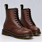 Hattie Lace-Up Ankle Boots - Brown