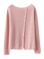 Kayla Classic Crew Neck Cardigan