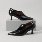 Avery Cut-Out Kitten Heel Pump