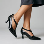 Avery Cut-Out Kitten Heel Pump