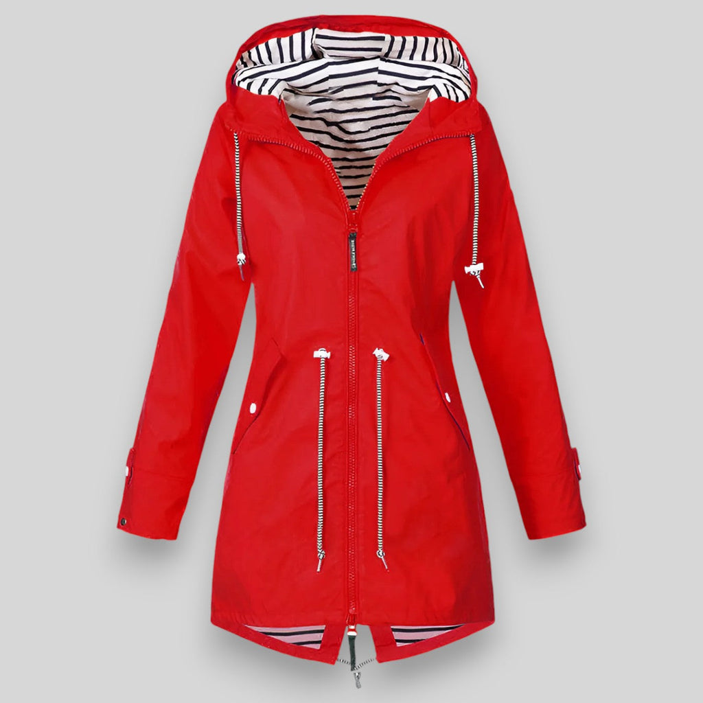 Marlowe Long Waterproof Rain Jacket