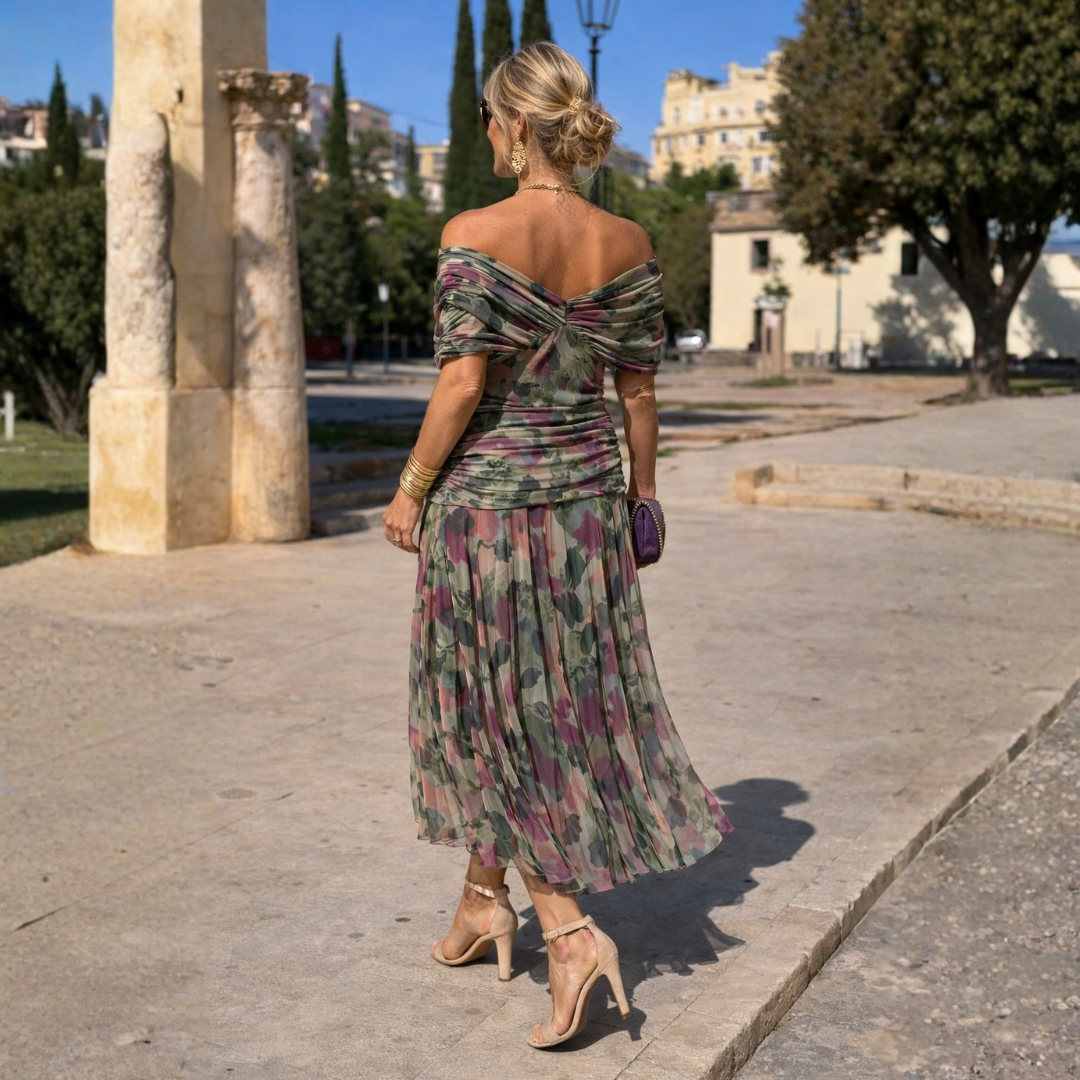 Greer Off-Shoulder Maxi Dress