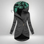 Lena Long Hooded Quilted Coat