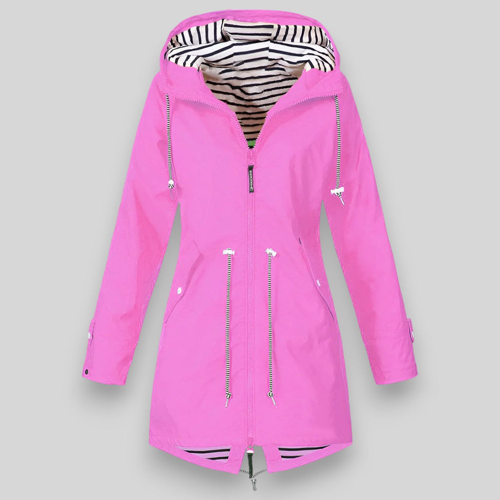 Marlowe Long Waterproof Rain Jacket