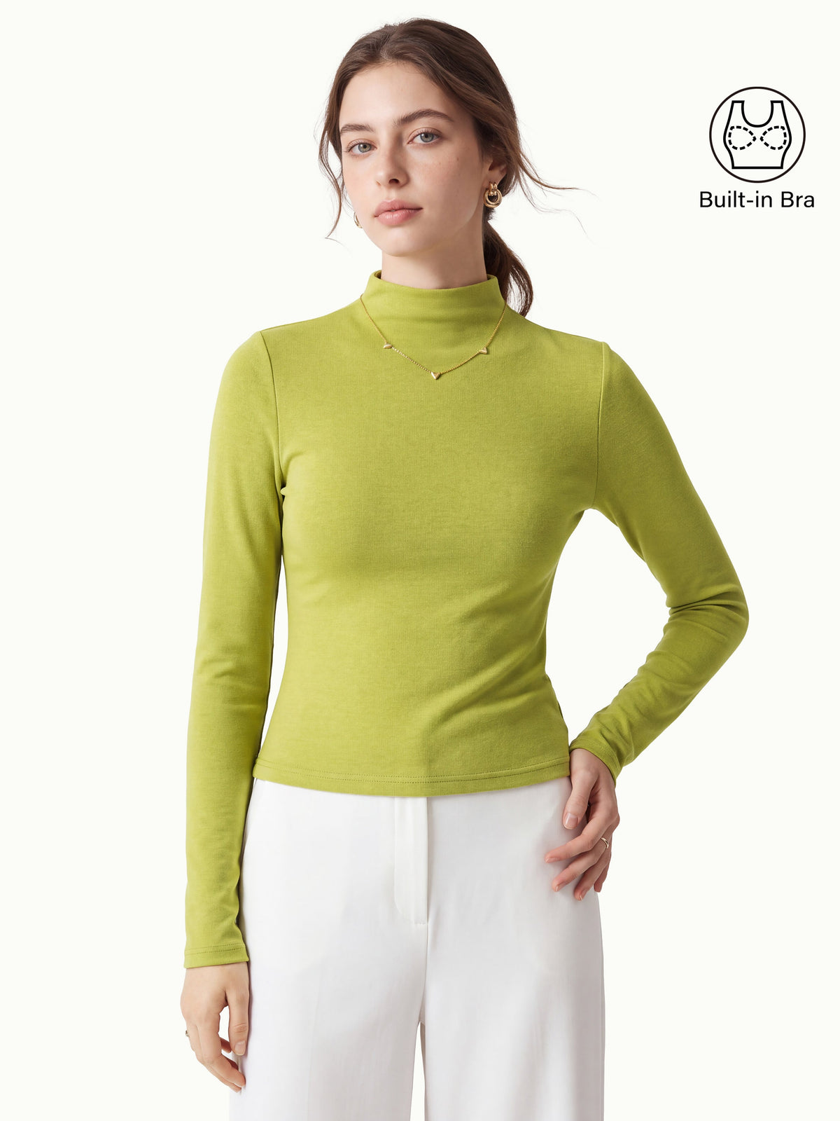 Noelle Built-In Bra Top