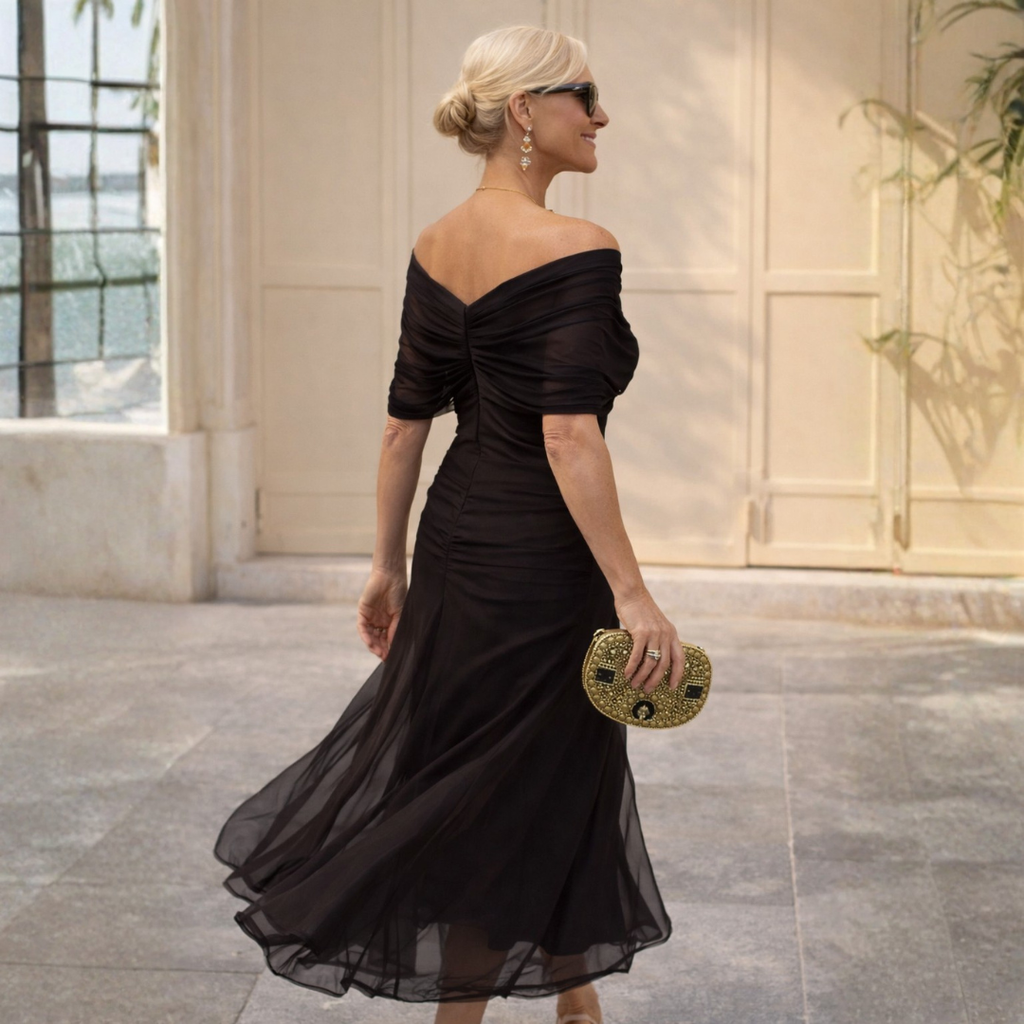 Greer Off-Shoulder Maxi Dress