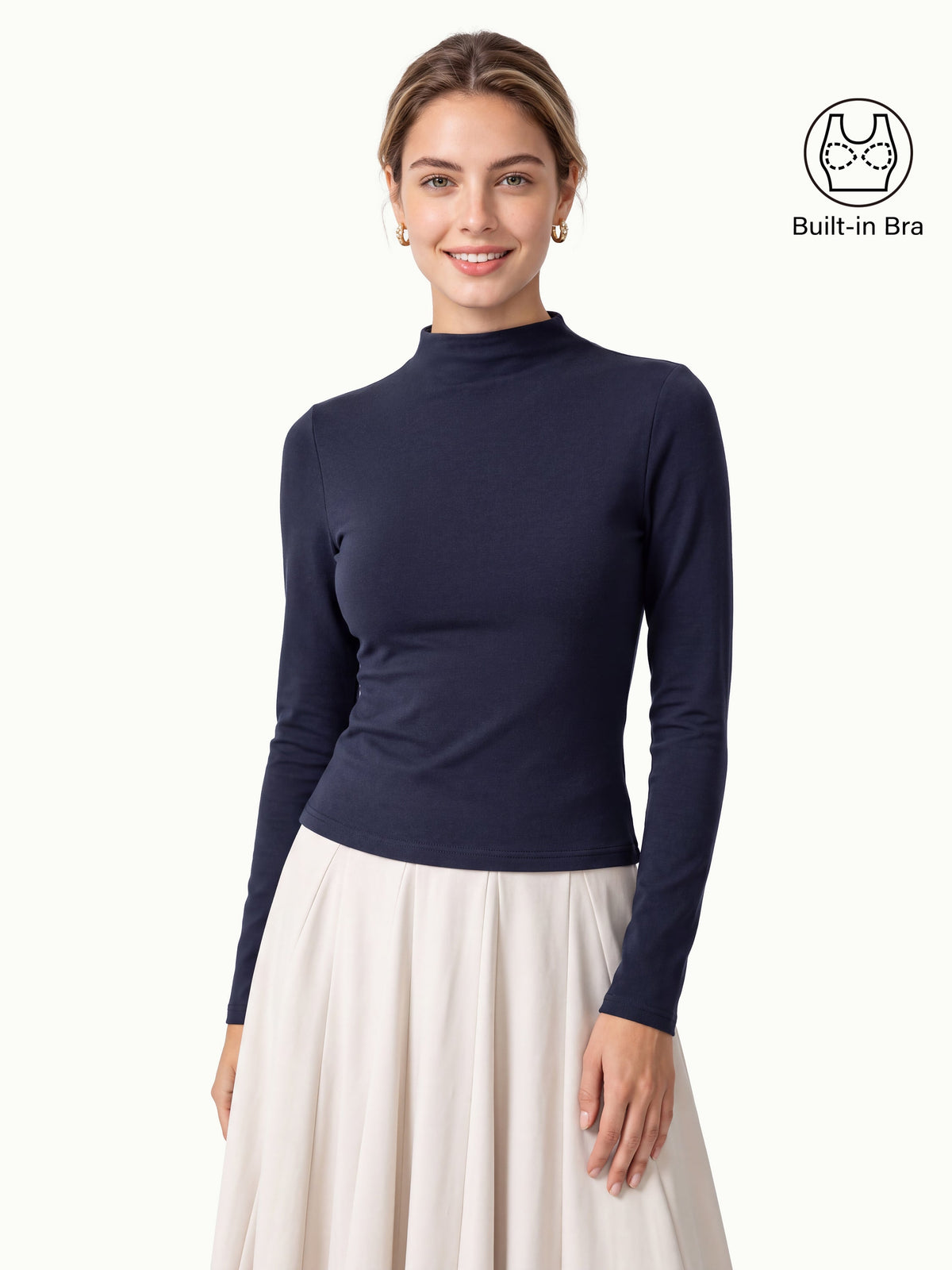 Noelle Built-In Bra Top