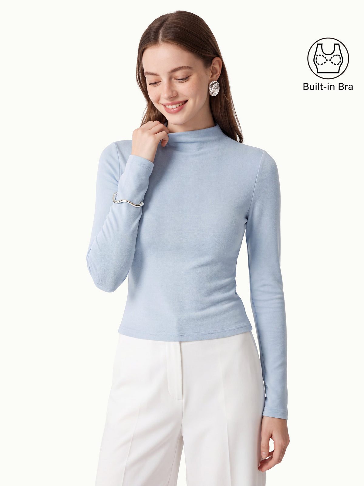 Noelle Built-In Bra Top
