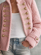 Blair Teddy Military Coat