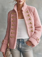 Blair Teddy Military Coat