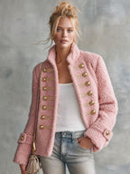 Blair Teddy Military Coat