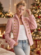 Blair Teddy Military Coat