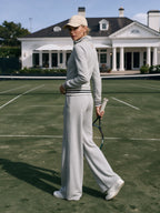 Sadie Half-Zip Sweatshirt & Wide-Leg Pants Set