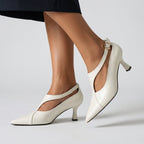 Avery Cut-Out Kitten Heel Pump