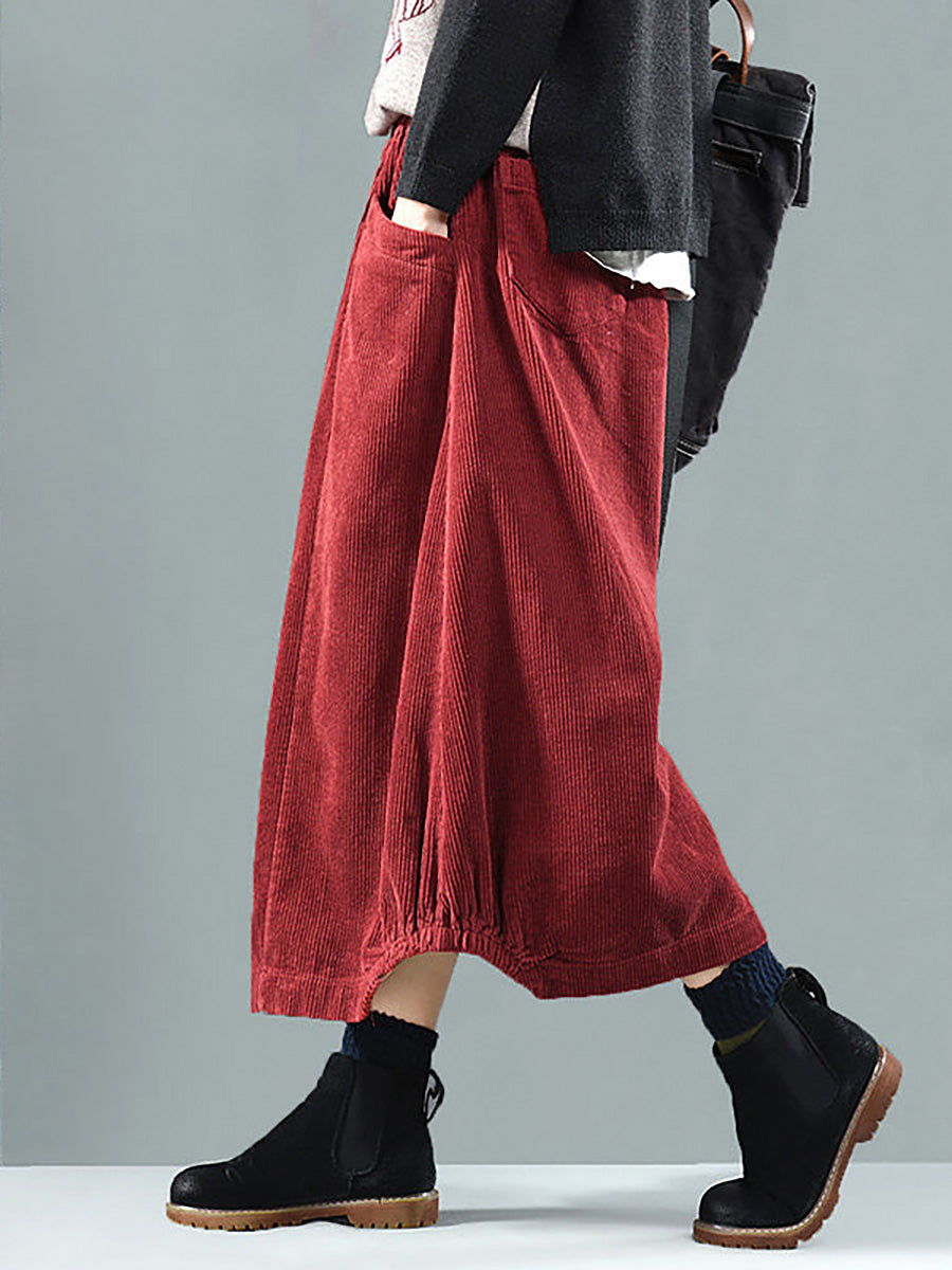 Rosalie Corduroy Midi Skirt
