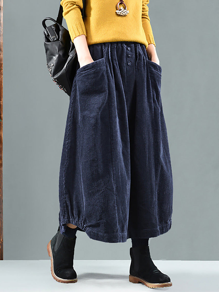 Rosalie Corduroy Midi Skirt