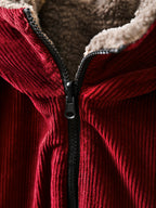Hazel Hooded Fleece Coat