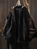 Hazel Hooded Fleece Coat