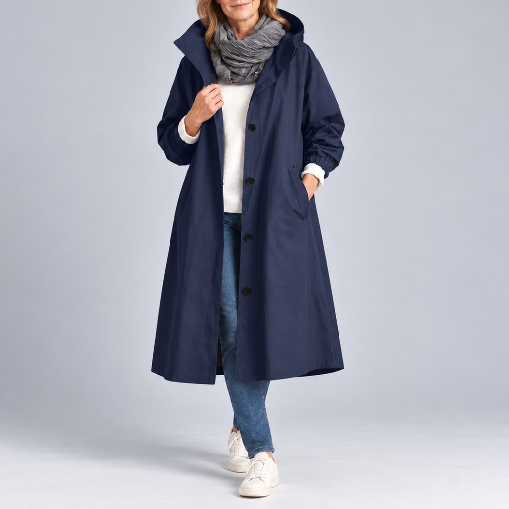 Maren Hooded Trench Coat