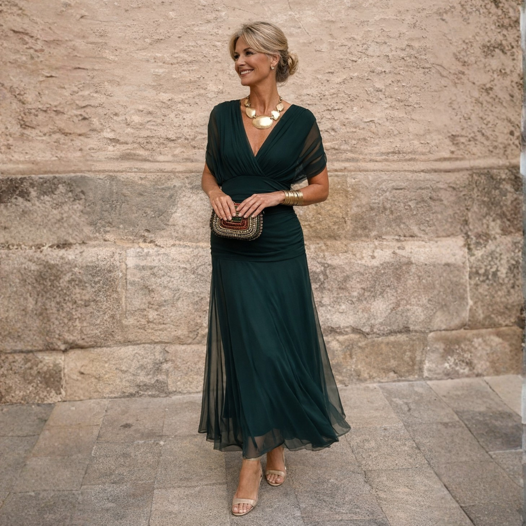 Greer Off-Shoulder Maxi Dress