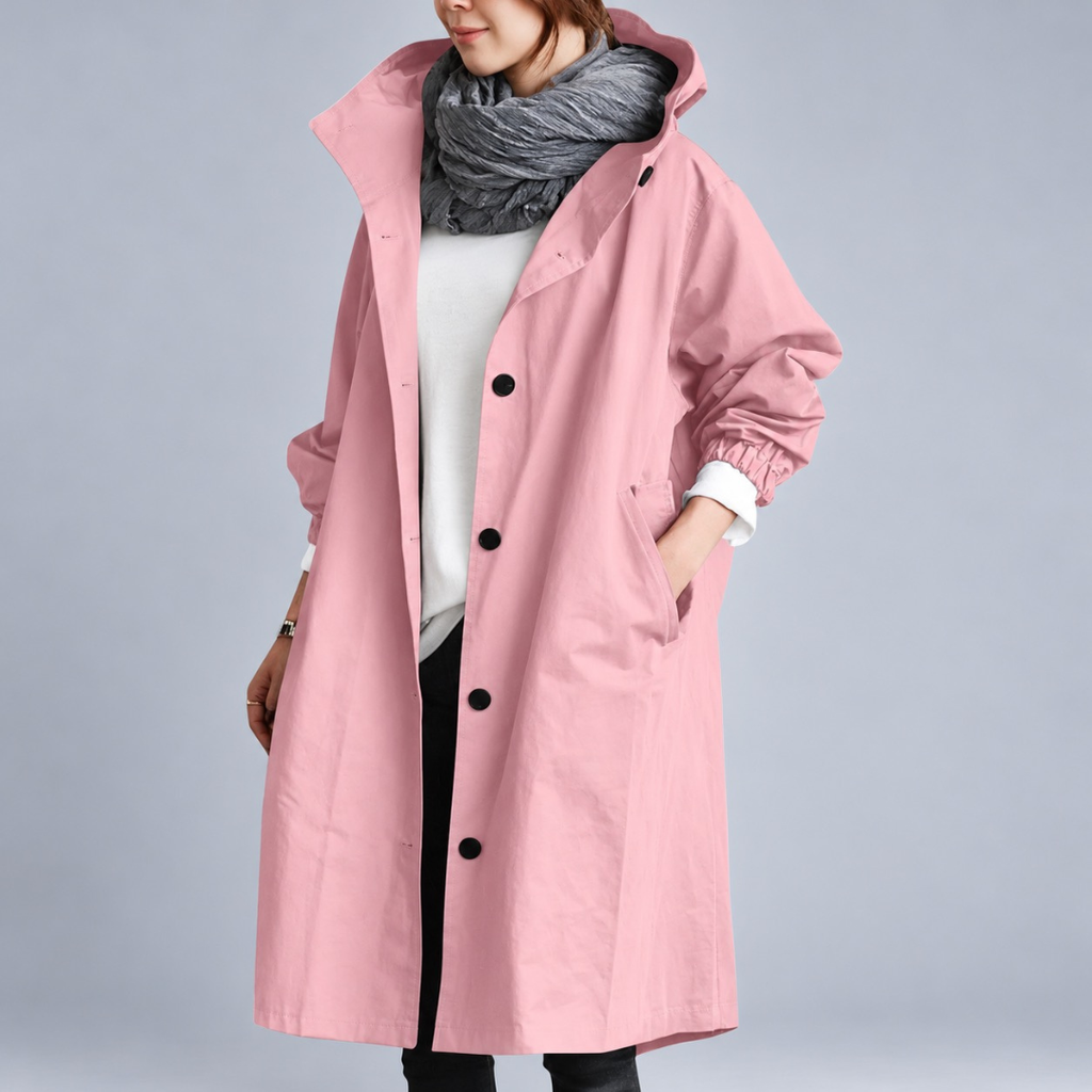 Maren Hooded Trench Coat