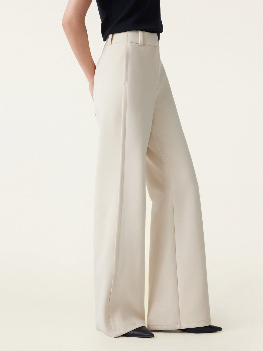 Celeste Tailored Wide-Leg Trousers