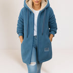 Lila Cozy Hooded Jacket