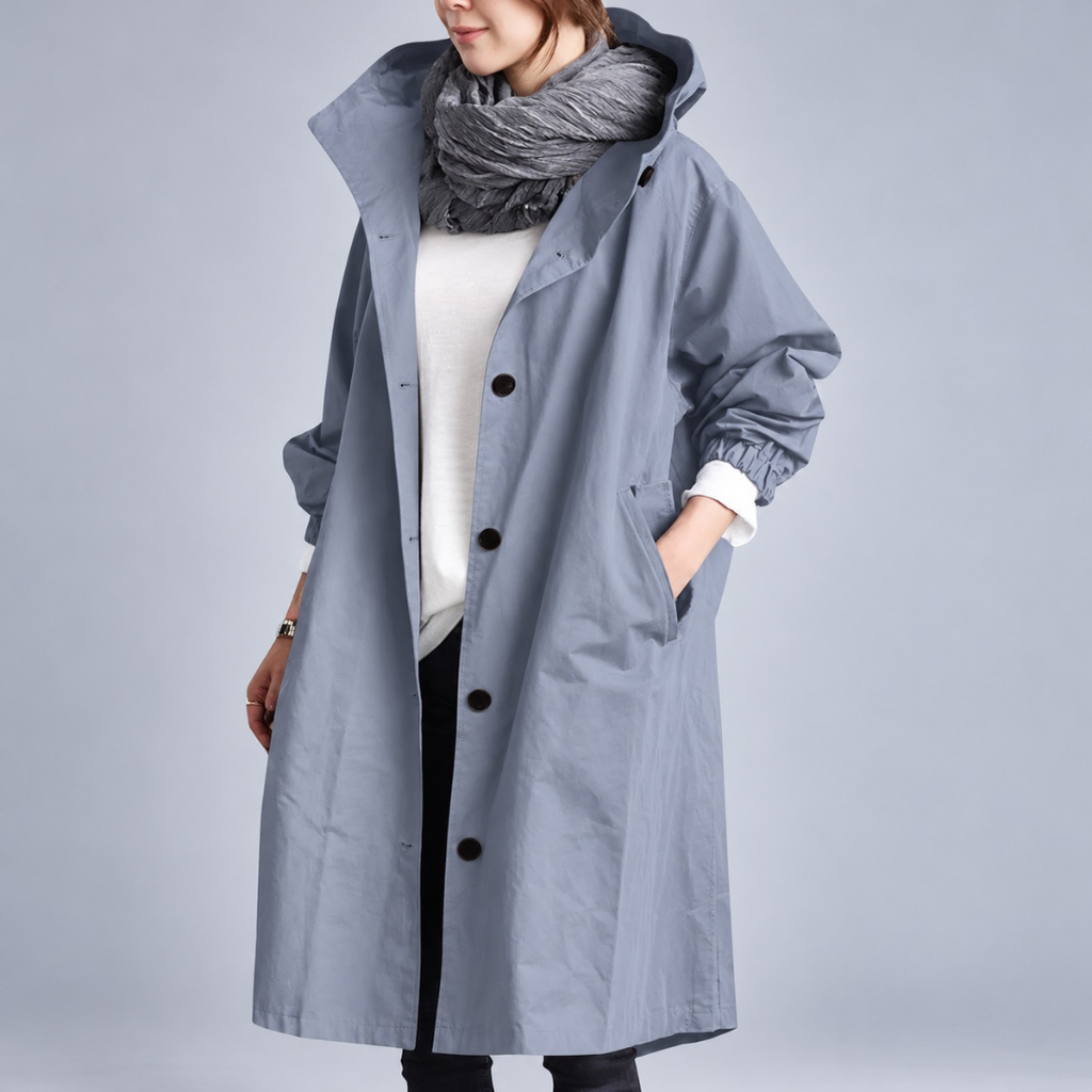 Maren Hooded Trench Coat