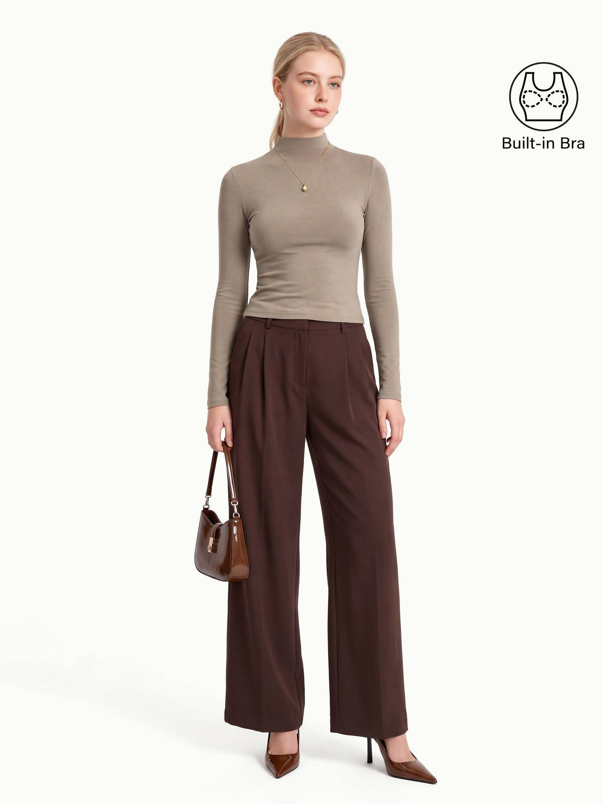 Noelle Built-In Bra Top