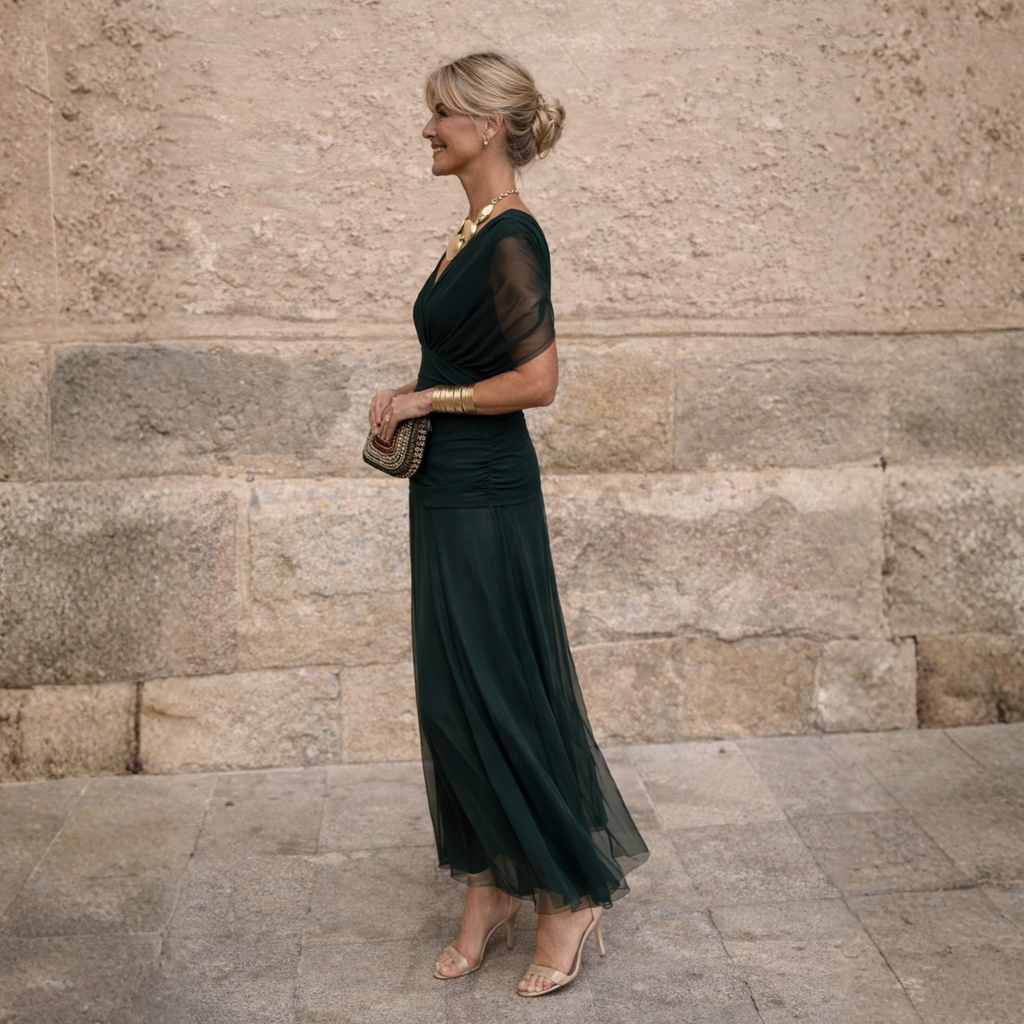 Greer Off-Shoulder Maxi Dress