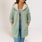 Lila Cozy Hooded Jacket