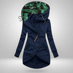 Lena Long Hooded Quilted Coat