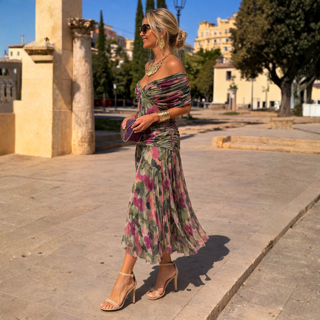 Greer Off-Shoulder Maxi Dress