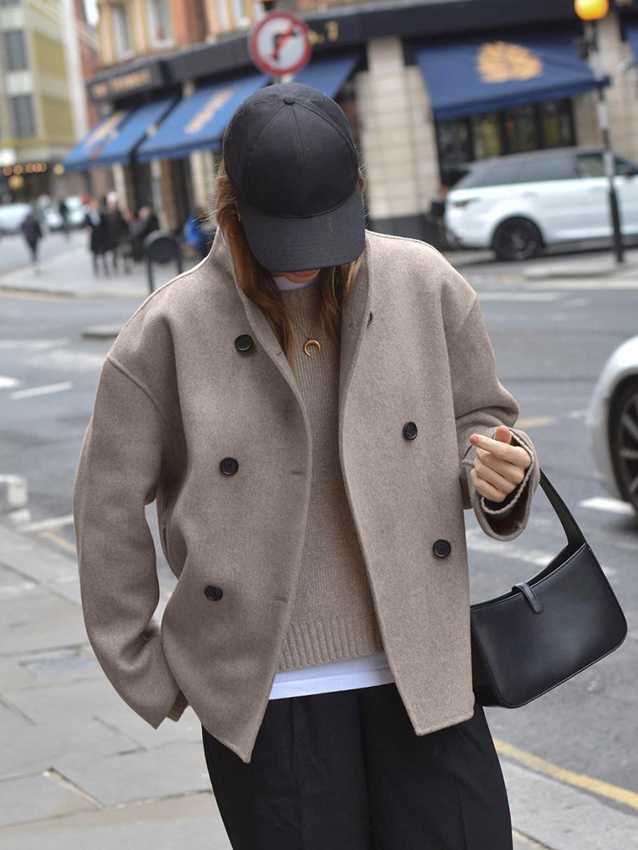 Merel Oversized Button-Down Coat