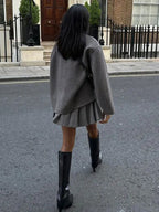 Merel Oversized Button-Down Coat