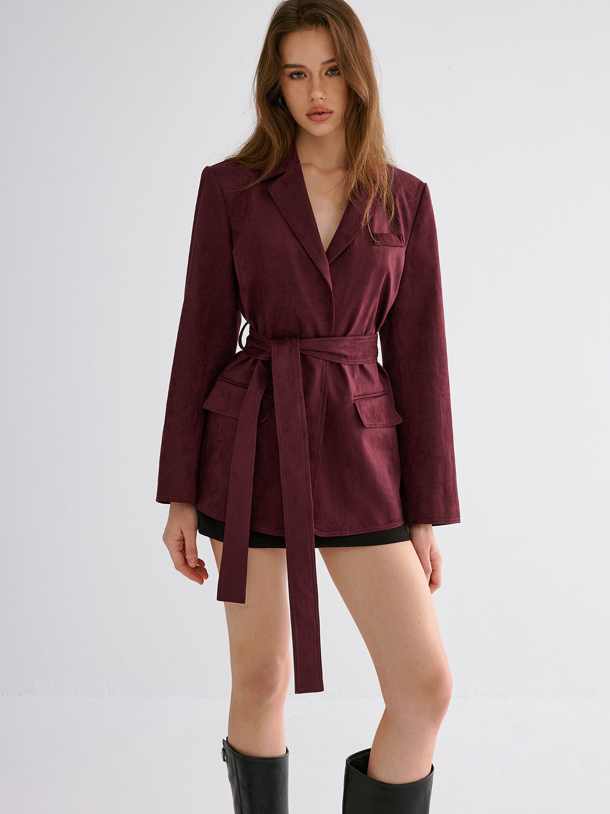 Julia Belted Blazer