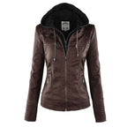 Sybil Hooded Moto Jacket