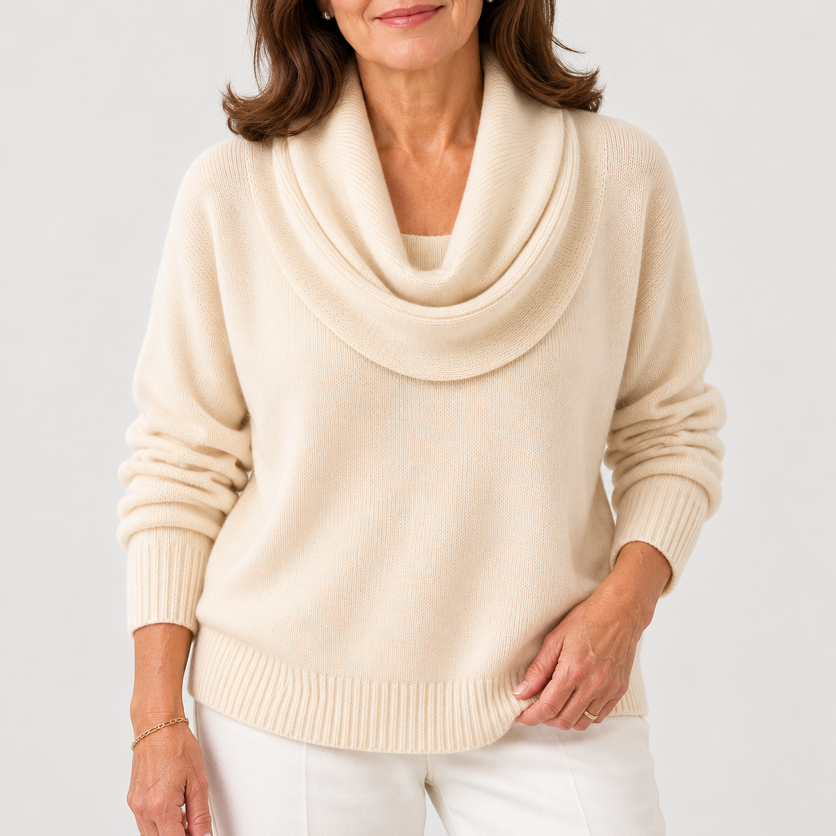 Fiona Soft Cowl Neck Sweater