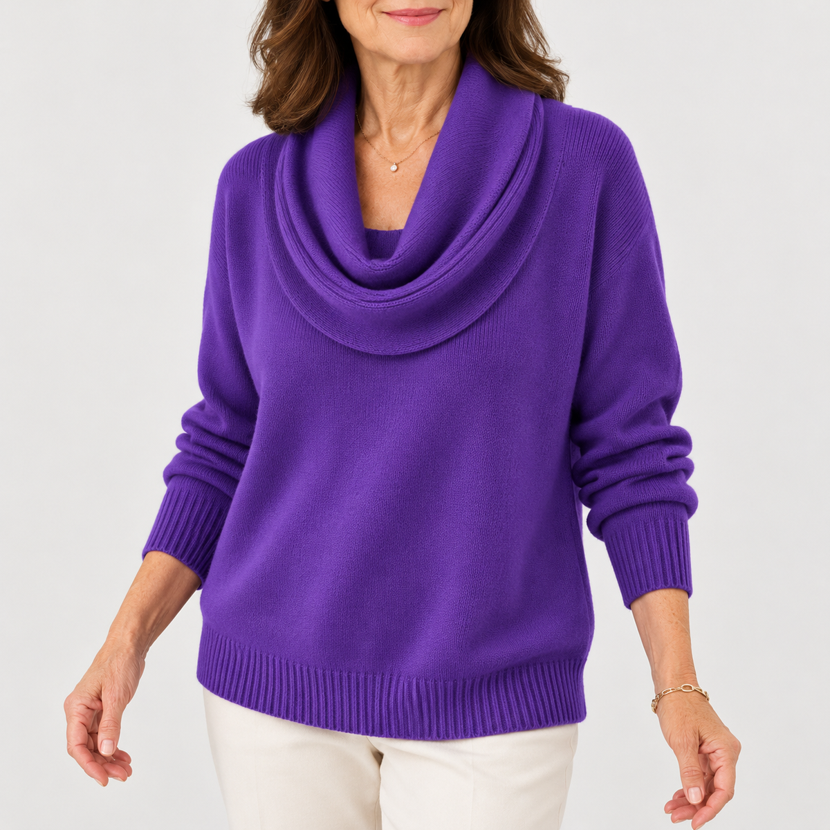 Fiona Soft Cowl Neck Sweater