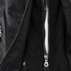 Sybil Hooded Moto Jacket