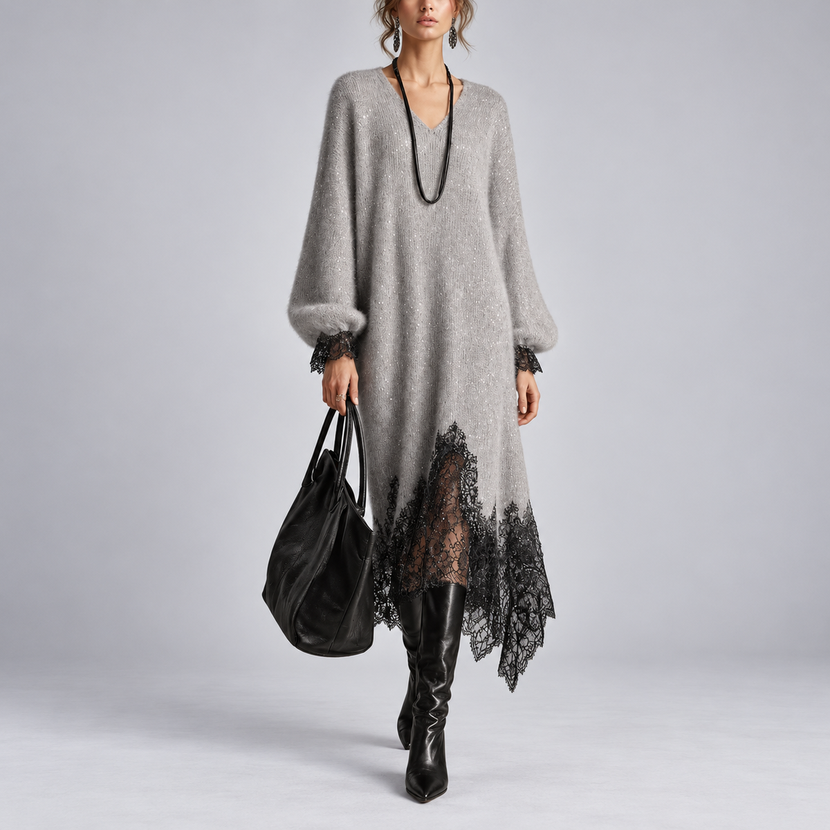 Mireille Sparkle Knit Dress