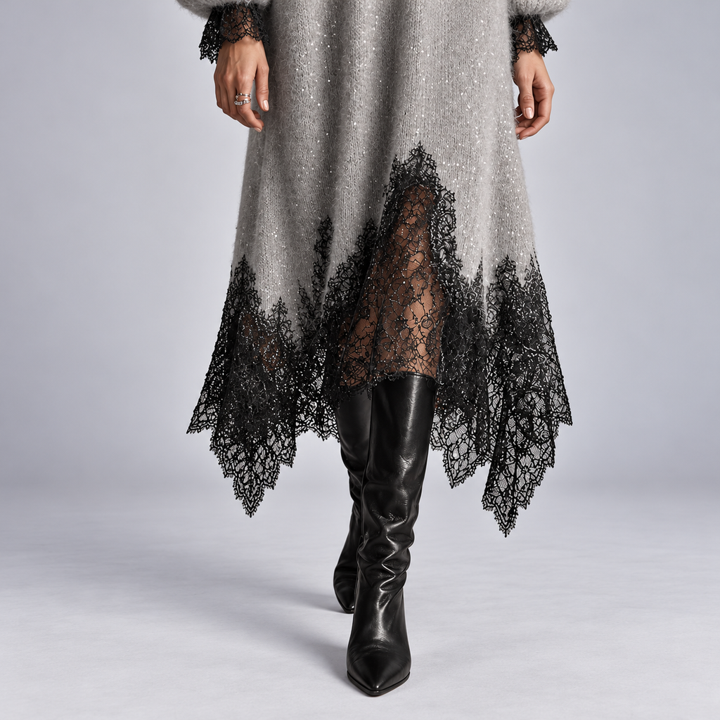 Mireille Sparkle Knit Dress