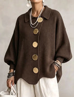 Isadora Oversized Collar Cardigan