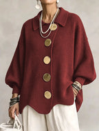 Isadora Oversized Collar Cardigan