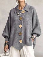 Isadora Oversized Collar Cardigan