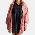 Willow Raw-Hem Flannel Shirt