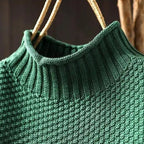 Ruth Mock Neck Knit Sweater