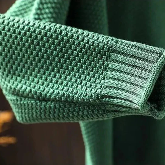 Ruth Mock Neck Knit Sweater