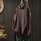 Ruth Mock Neck Knit Sweater